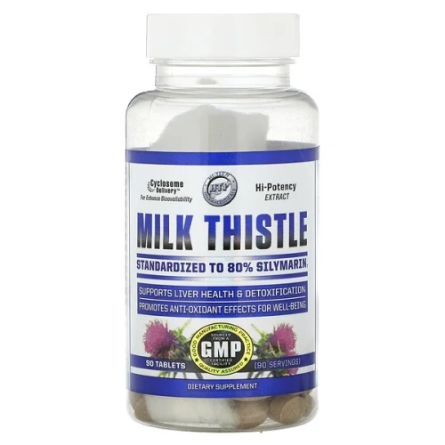 Hi Tech Pharmaceuticals, Milk Thistle, 90 Tablets