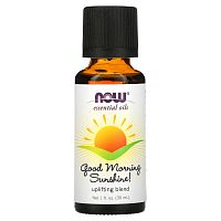 Now Foods, Эфирные масла Good Morning Sunshine, композиция для повышения настроения, 30 ml