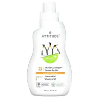 ATTITUDE, Laundry Detergent, Citrus Zest, 35.5 fl oz (1.05 l)