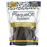 ProDen, PlaqueOff System, Dental Care Bones, For Dogs, Chicken &amp; Pumpkin, 13 Bones, 17 oz (482 g)