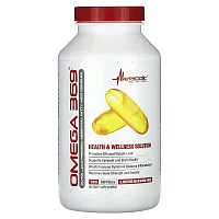 Metabolic Nutrition, Omega 369, 3,600 mg, 180 Softgels (1,200 mg per Softgel)