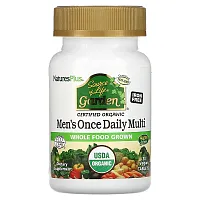 NaturesPlus, Source of Life Garden, Men&#x27;s Once Daily Multi, 30 Vegan Tablets