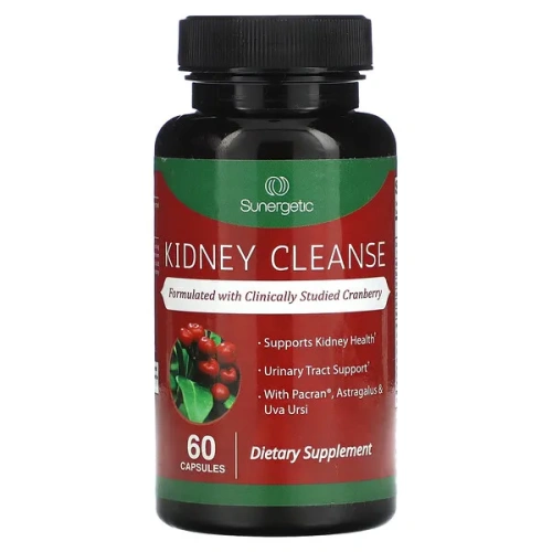 Sunergetic, Kidney Cleanse, 60 Capsules