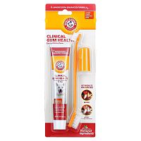 Arm &amp; Hammer, Clinical Gum Health, Dental Kit for Dogs, Chicken, 3 Piece Kit