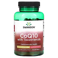 Swanson, CoQ10 with Tocotrienols, 600 mg, 60 Softgels