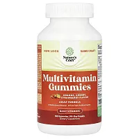 Nature&#x27;s Craft, Multivitamin Gummies, Orange, Cherry, Strawberry, 180 Gummies