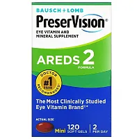 PreserVision, Eye Vitamin and Mineral Supplement, 120 Mini Soft Gels