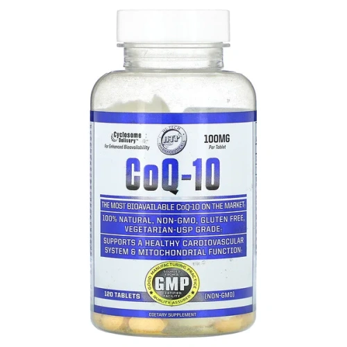 Hi Tech Pharmaceuticals, CoQ-10, 100 mg, 120 Tablets