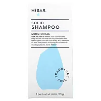 HiBAR, Solid Shampoo, Fragrance Free, 1 Bar, 3.2 oz (90 g)