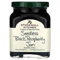 Stonewall Kitchen, Seedless Black Raspberry Jam, 12.25 oz (347 g)