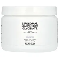 Codeage, Liposomal Magnesium Glycinate Powder, Unflavored, 3 oz (85.2 g)