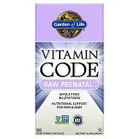 Garden of Life, Vitamin Code, RAW Prenatal, 90 Vegetarian Capsules