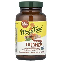 MegaFood, Turmeric Curcumin, 60 Tablets