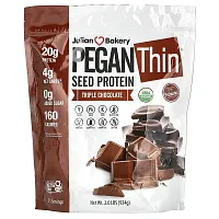 Julian Bakery, Pegan Thin, Seed Protein, Triple Chocolate, 2 lbs (924 g)