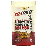 Barnana, Organic Crunchy Plantain Nuggets, Barbeque , 4 oz (113 g)