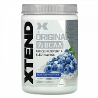 Xtend, The Original, 7 г аминокислот с разветвленной цепью (BCAA), со вкусом голубой малины, 420 г (14,8 унции)