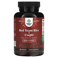 Nature&#x27;s Craft, Red Yeast Rice + Coq10, 120 Capsules