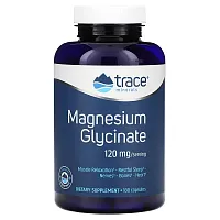 Trace Minerals ®, Magnesium Glycinate, 120 mg, 180 Capsules