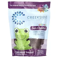 Creekside Natural Therapeutics, Children&#x27;s Zen Comfort, Raspberry, 60 Fruit Chews, 9.3 oz