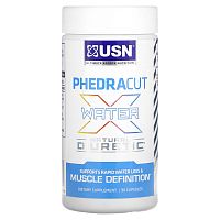 USN, Phedracut Water X, 90 капсул