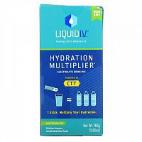 Liquid I.V., Hydration Multiplier, смесь для приготовления напитков с электролитом, арбуз, 10 отдельных пакетиков по 16 г (0,56 унции)