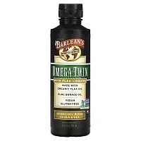 Barlean&#x27;s, Omega Twin with Flax Lignans, 12 fl oz (355 ml)