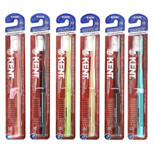 Kent, Ultra Soft Toothbrush, Original, 6 Toothbrushes