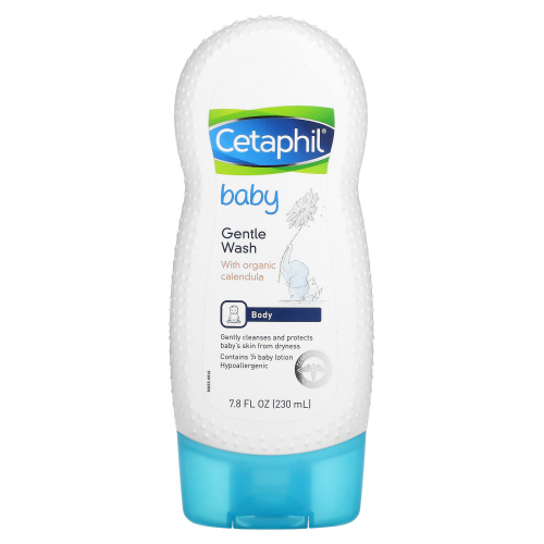 Cetaphil, Baby, деликатное очищающее средство, 230 мл