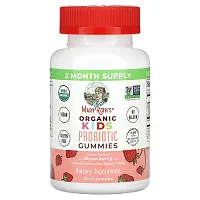 MaryRuth&#x27;s, Organic Kids Probiotic Gummies, Strawberry, 60 Gummies