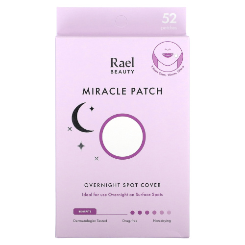 Rael, Beauty, Miracle Patch, ночное покрытие, 52 патча