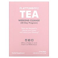 Flat Tummy, Weekend Cleanse, 8 чайных пакетиков, 11,6 г (0,41 унции)