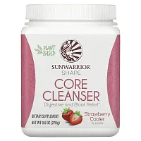 Sunwarrior, Shape, Core Cleanser, Strawberry Cooler, 9.5 oz (270 g)