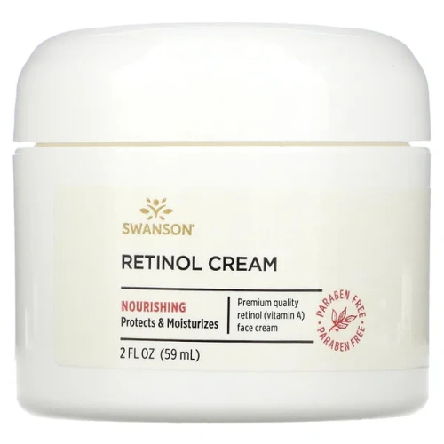 Swanson, Retinol Cream, 2 fl oz (59 ml)