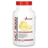 Metabolic Nutrition, MCT 3000, 1,000 mg, 90 Softgels