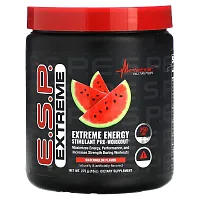 Metabolic Nutrition, E.S.P. Extreme Energy Stimulant Pre-Workout, Watermelon, 10 oz (275 g)