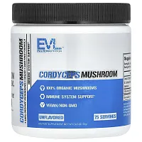 EVLution Nutrition, Cordyceps Mushroom, Unflavored, 2.65 oz (75 g)