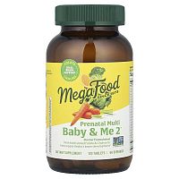 MegaFood, Baby &amp; Me 2, Prenatal Multi, 120 Tablets