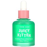 I Dew Care, Juicy Kitten, очищающая сыворотка с зеленым эффектом, 30 мл (1,01 жидк. Унции)