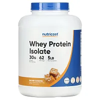 Nutricost, Whey Protein Isolate, Salted Caramel, 5 lb (2,268 g)