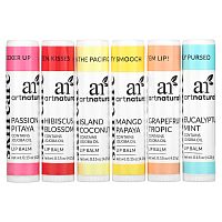 Artnaturals, Lip Balm Set, 6 Lip Balms, 0.15 oz (4.25 g) Each