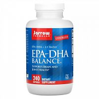 Jarrow Formulas, EPA-DHA Balance, 240 мягких таблеток