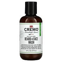 Cremo, All-In-One Beard & Face Wash, Mint Blend, 6 fl oz (177 ml)