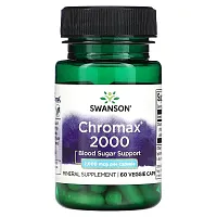 Swanson, Chromax 2000, 2,000 mcg, 60 Veggie Caps