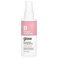 Natural Outcome, Glow, All-Nighter Setting Spray, 4 oz (120 ml)