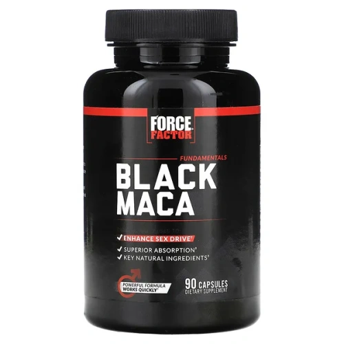 Force Factor, Black Maca, 90 Capsules