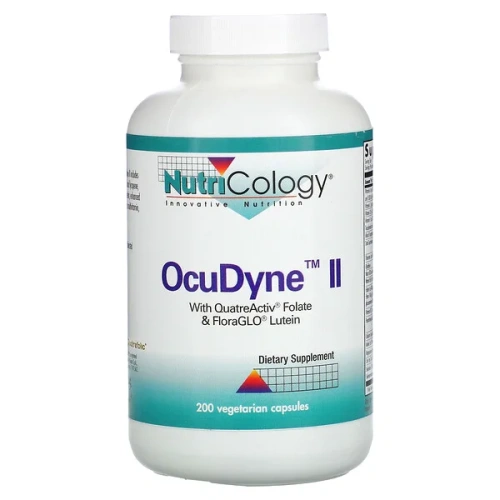 Nutricology, OcuDyne II, 200 Vegetarian Capsules