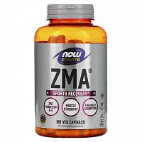 NOW Foods, Sports, ZMA, восстановление после физической активности, 180 капсул