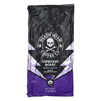 Death Wish Coffee, Dark, Whole Bean, Espresso Roast, 14 oz (396 g)