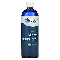 Trace Minerals Research, минеральный ополаскиватель для полости рта ConcenTrace, мята, 473 мл (16 жидк. унций)