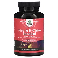 Nature&#x27;s Craft, Myo &amp; D-Chiro Inositol with Choline, 120 Capsules